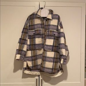 Zara plaid jacket